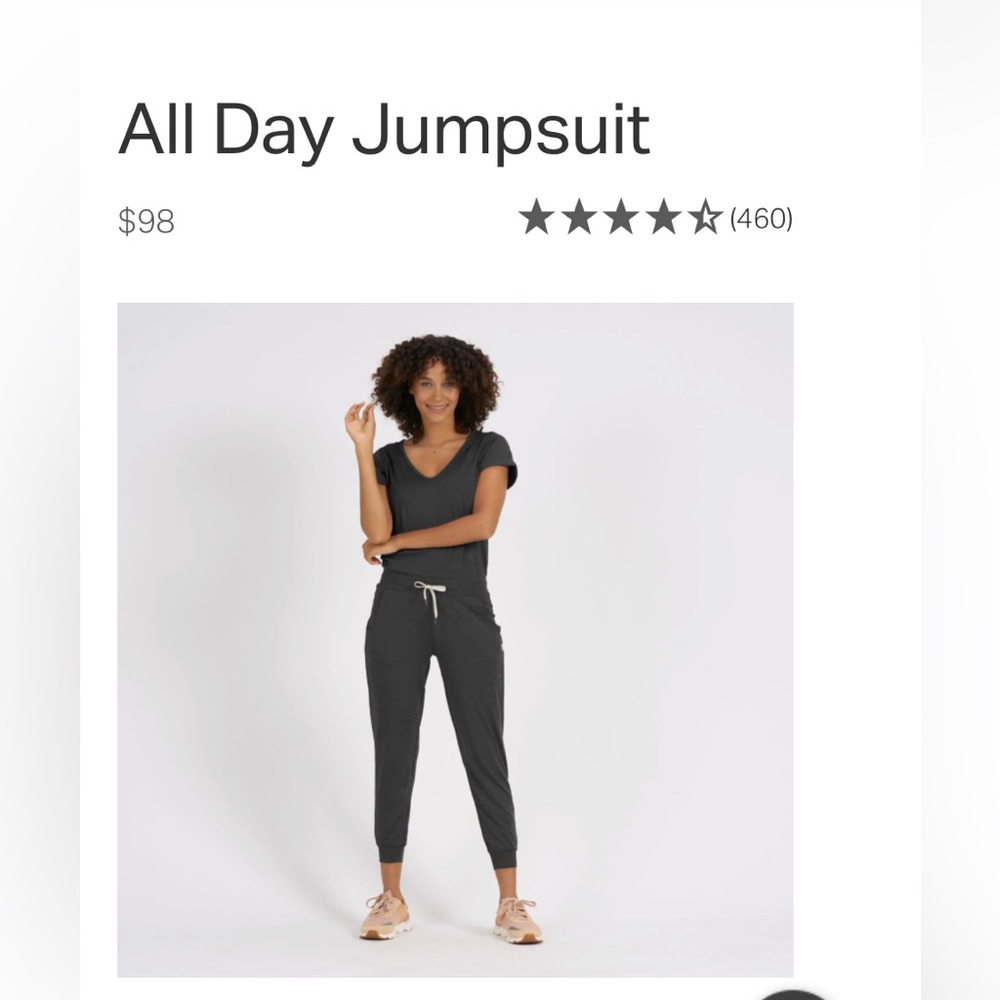 Vuori all day jumpsuit